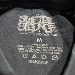 Suicide Silence RIP Mitch Lucker In Memoriam 1984-2012 T-Shirt Sz M Deathcore