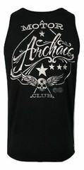 ARCHAIC by AFFLICTION Men’s Tank NATION Black USA Flag Biker S-5XL $40
