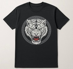 Men’s 5 Pack Printed T-Shirt 100% Cotton Heavy Blend Tees Stretchy Tops XS – 2XL
