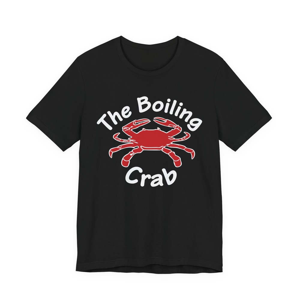 The Boiling Crab Restaurant Logo Unisex T-Shirt Graphic Tee S-5XL