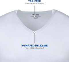 Gildan Men’S V-Neck T-Shirts, Multipack, Style G1103