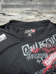 Quiksilver Graphic Logo Print T-Shirt Black Men’s XL Sleeveless Crew Neck