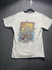 Hard Rock Cafe Dubai Graphic Tee Dual Sided Love All Serve All Shirt Mens SZ M