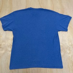 Adventure Time Men’s Large Blue Short Sleeve T-Shirt by the Cartoon Network
