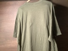 Hanes Mens ECOSMART T-Shirt POLY Cotton GREEN T Shirt Plain Tee Top 3X NEW