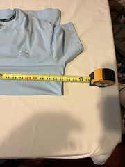 Under Armour Men’s T-Shirt Medium – Light Blue Polyester Cotton Spandex – NWT