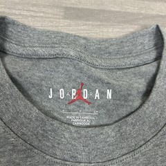 Nike Jordan 23XI Tyler Reddick Chicago Street Race 2025 T-Shirt Mens Small Gray