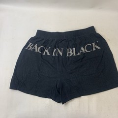 AC DC Back In Black Mens Medium Boxers Boxer Shorts