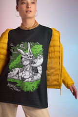 Made in Abyss T-Shirt Girl anime Kawai nanachi faputa Daily manga Black Shirt