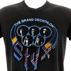 Styx 1979 The Grand Decathlon North American Tour tshirt 70s 1970s vintage