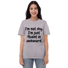 Funny socially awkward Short-Sleeve T-Shirt