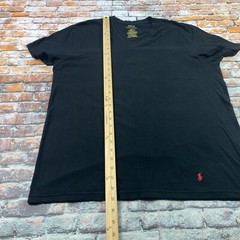Polo Ralph Lauren Shirt Adult L Black Pony Logo Classic Preppy Casual Tee Mens