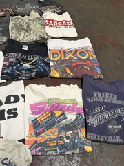 Vintage Wholesale T Shirt Lot Racing Tees Harley Davidson Various Sizes