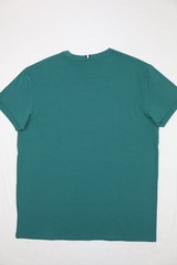 Kenneth Cole Men’s Crew Neck Short Sleeve Active Tee Pacific Green L Embroidery