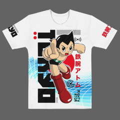 Astro Boy Tokyo All Over Print Men’s Crew Neck T-Shirt All Sizes