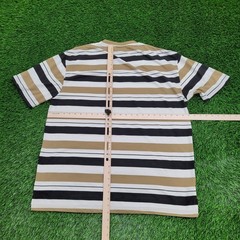 Vintage Y2K Ralph-Lauren Stripes Shirt 2XL 25×32 Brown White