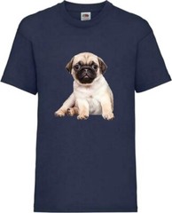 Pug Dog Pet Friend Family Novelty T Shirt Various Colours And Sizes