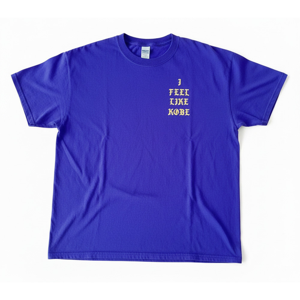 I Feel Like Kobe Bryant Mamba Day T-Shirt Pablo Style Purple Lakers Men’s XL