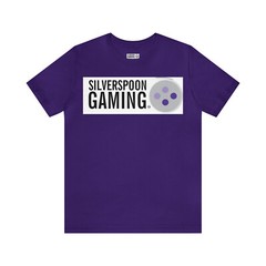 Silverspoon Gaming Logo Unisex Jersey Short Sleeve Tee – Brand New