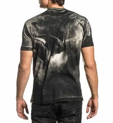 Xtreme Couture Affliction Men’s T-Shirt DARK HORSE Skull Tattoo Biker S-5XL