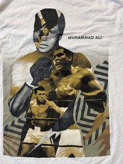 Muhammad Ali T-Shirt Mens XL White Short Sleeve Boxing Classic Retro Streetwear