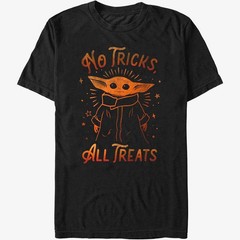 Star Wars The Mandalorian Halloween Grogu Graphic T-Shit New
