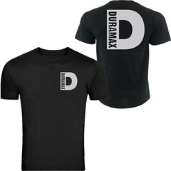 Duramax Big D Design T-Shirt Unisex Black Color Front & Back S – 5XL
