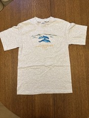 RareVintage Cal Cru Tag Dolphins, Stitched Guantánamo Bay T-Shirt Graphic Cuba S