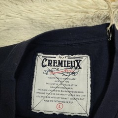 Cremieux Shirt Mens Navy Blue Size Large V Neck Short Sleeve