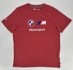 Puma T-Shirt Mens Large Red BMW MMS Motorsport ESS Logo Racing Tee Y2K 621314 10