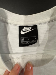 Nike NSW ME Top SS LTWT Mix T-Shirt~Size Medium, Photon Dust Color