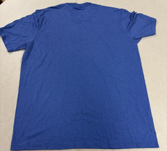 District Perfect Tri DTG Crew-Neck Adult T-Shirt Short Sleeve Blue Size XL New