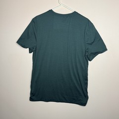 Quince Forest Green Crew Neck Performance Stretch Tee T-Shirt Men’s Large L