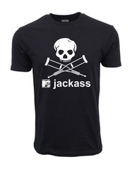 Jack*** MTV TV Show Johnny Knoxville Bam Margera CKY Graphic T shirt