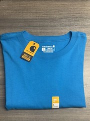 Carhartt Loose Fit Heavyweight Long-Sleeve Logo Sleeve Graphic T-Shirt TK0231-M