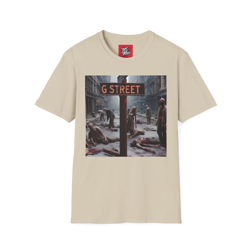 G Street Unisex Softstyle T-Shirt – Trendy Urban Graphic Tee