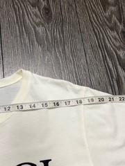 Mens Gucci Interlocking GG Big Logo Printed Tee T Shirt Cotton Size L