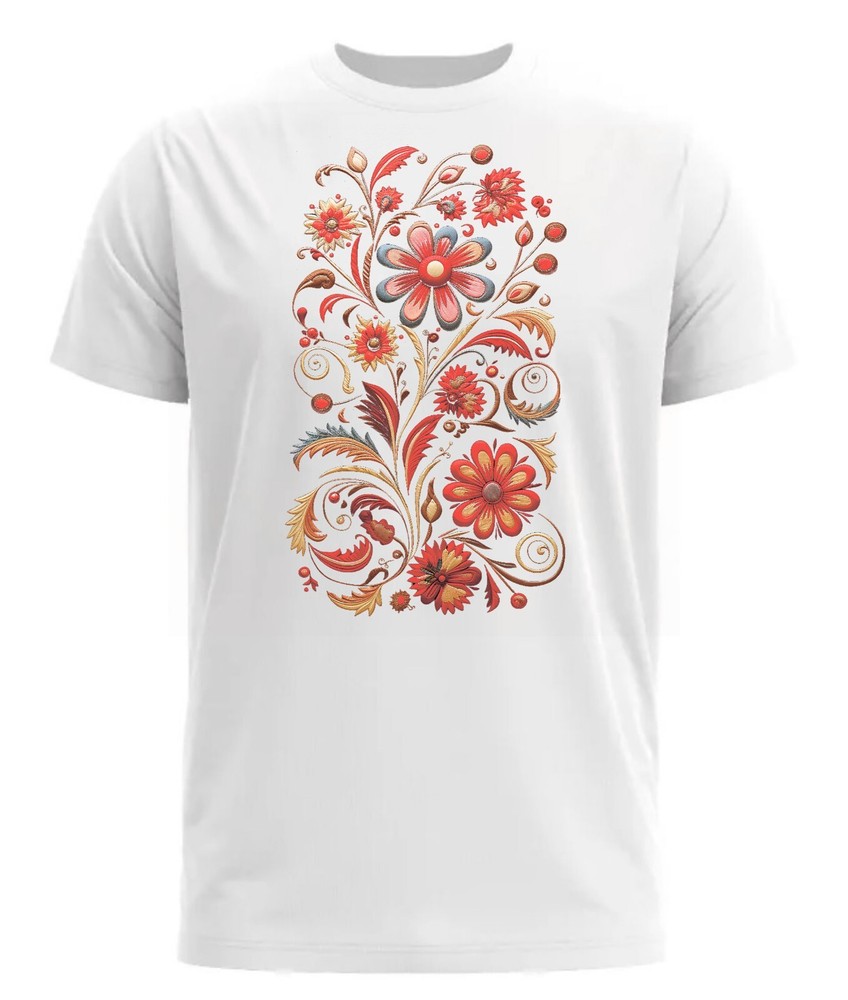 Embroidered Ukrainian Shirt – Traditional Design, 100% Cotton, Vyshyvanka