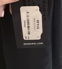 Municipal Men’s Sport Utility Long Sleeve Hooded T-Shirt Black XL NEW W/TAGS