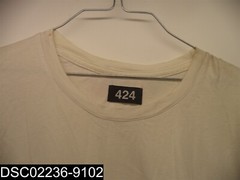 STAINED: NEW WITH TAGS 424 Wasteland Coordinates Long Length Shirt