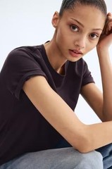 NWT H&M Silk-Blend T-Shirt