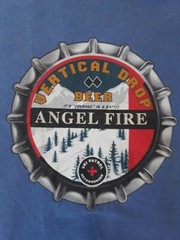 Vertical Drop Beer Angel Fire NM T-Shirt tourist ski patrol recommended XL D5