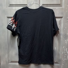Rebellious Culture Men’s Black Tokyo Speed Demon Racing Graphic Crew Tee Size S