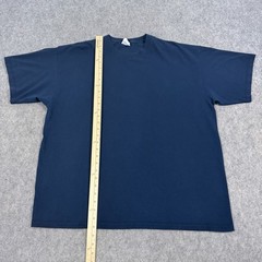 Yazbek Heavy Weight Short Sleeve Pullover T-Shirt Fits Men’s Size 2XL Navy Blue