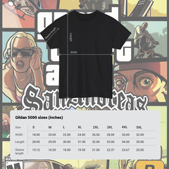 Grand Theft Auto V 5 GTA Box Art Design Black T-Shirt S-5XL New Lower Price!!