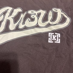 Vintage Krew KR3W Skate T Shirt Mens M 19.5×26.5 Brown Short Sleeve Y2K H66