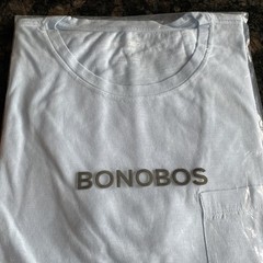 Bonobos Lightweight Beach Tee~Slim Fit ~Small~T-Shirt Stream Blue New V745-