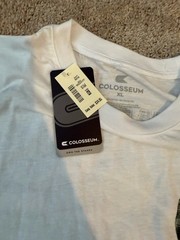 Michigan State University Spartans White T-Shirt Colosseum SIZE XL New NWT