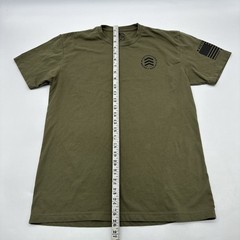 Victorious Society T-shirt Men M Green Graphic Print Logo In USA.#37294