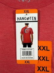 NEW Hang Ten Graphic Tee Red Heather Mens 2XL